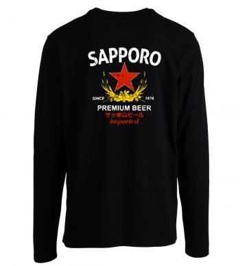 Sapporo Beer Unisex Longsleeve