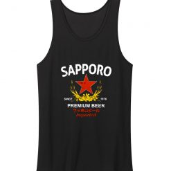 Sapporo Beer Unisex Tank Top