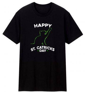 St Patricks Day Cat Unisex Classic T Shirt