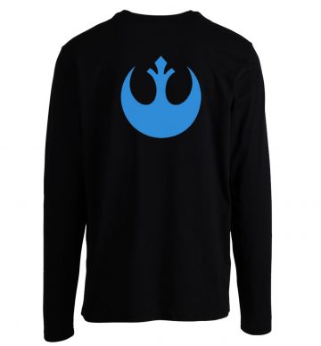 Star Wars Blue Rebel Logo Rebellious One Unisex Longsleeve