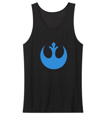 Star Wars Blue Rebel Logo Rebellious One Unisex Tank Top