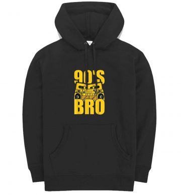 Funny Costume Party Gift Idea Bro 90s Classic Hoodie