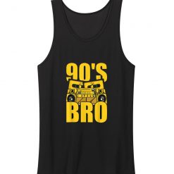 Funny Costume Party Gift Idea Bro 90s Classic Tank Top