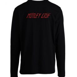 Motley Crue Distressed Logo Classic Longslevee Classic Longslevee