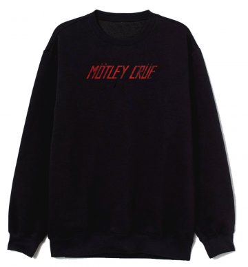 Motley Crue Distressed Logo Classic Sweatshirt