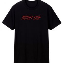 Motley Crue Distressed Logo Classic T Shirt