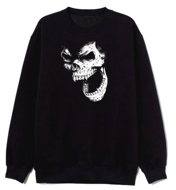 Skull Face Classic Sweatshirt