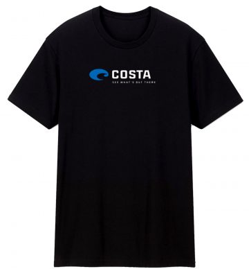 Costa Del Mar Fishing Logo Symbol T Shirt