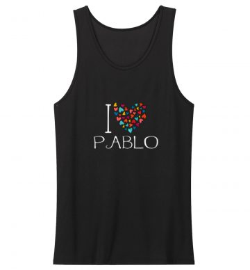 I Love Pablo Colorful Tank Tops