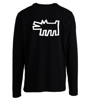 Keith Haring Dog Logo Longsleeve