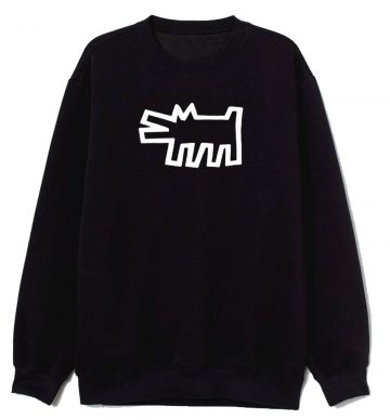 Keith Haring Dog Logo Sweatshirt