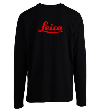 Leica Camera Logo Symbol Longsleeve