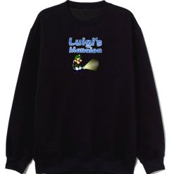 Luigis Mansion Super Mario Sweatshirt
