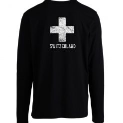 Swiss Distressed Country Crest Longsleeve