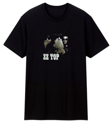 Zz Top Black And White Photo Tour 2012 T Shirt