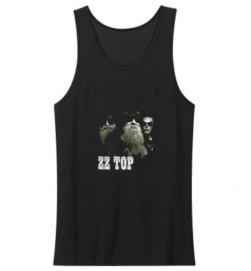 Zz Top Black And White Photo Tour 2012 Tank Tops