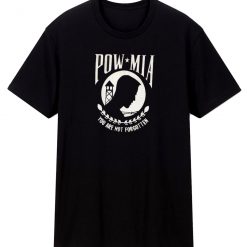 Black Pow Mia T Shirt