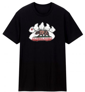 Cali Bear California Republic T Shirt