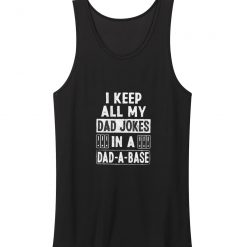 Dad A Base Dad Joke Tank Top