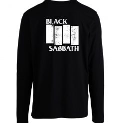 Funny Black Sabbath Flag Longsleeve