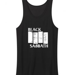 Funny Black Sabbath Flag Tank Top