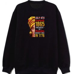 Juneteenth African American Sweatshirt