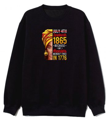 Juneteenth African American Sweatshirt
