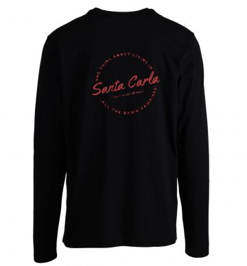 Santa Carla The Lost Boys Inspired Zombies Longsleeve