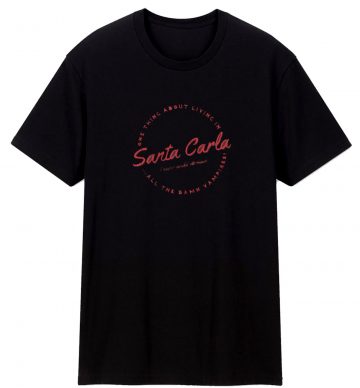 Santa Carla The Lost Boys Inspired Zombies T Shirt