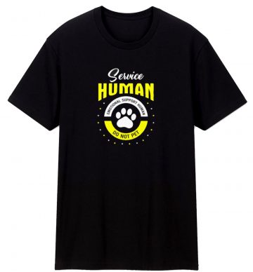 Service Human Emotional Support T Shirt