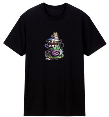 Alice In Wonderland Cartoon T Shirt