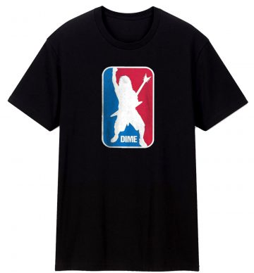 Dime Dimebag Darrell Sport Logo T Shirt