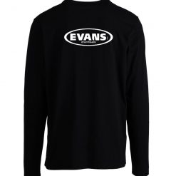 Evans Drums Drumheads Logo Longsleeve