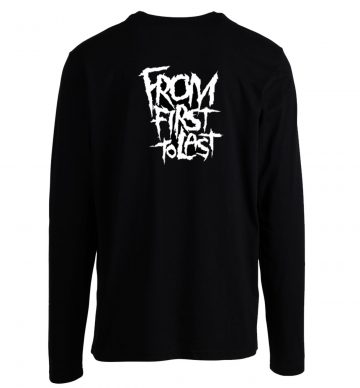 From First To Last American Post Hardcore Longsleeve