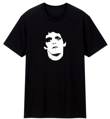 Lou Reed Singer Face T Shirt