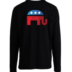 Republican Elephant Logo Longsleeve