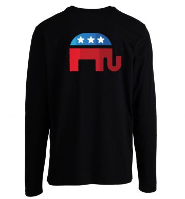Republican Elephant Logo Longsleeve