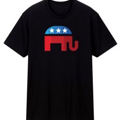 Republican Elephant Logo T Shirt