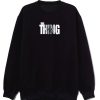 The Thing Horror Movie Logo Sweatshirt