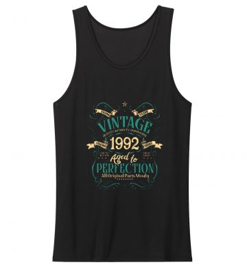 30th Birthday Gifts For Men Organic Funny 1992 30th Gifts Tank Top