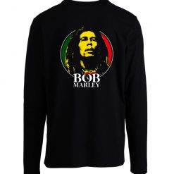 Bob Marley Inspired Reggae Jamaican Ragga Superstar Inspired Longsleeve