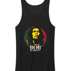 Bob Marley Inspired Reggae Jamaican Ragga Superstar Inspired Tank Top