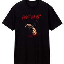 Friday The 13th Dagger Black T Shirt