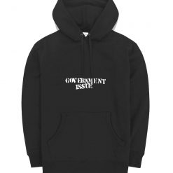 Government Issue Logo Black Hoodie
