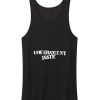 Government Issue Logo Black Tank Top