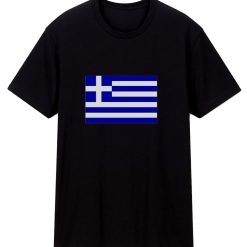 Greece Flag Emblem T Shirt