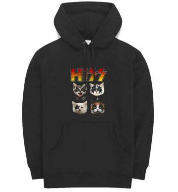 Hiss Funny Cat Lover Hoodie