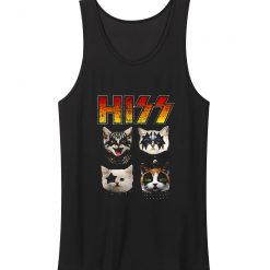 Hiss Funny Cat Lover Tank Top