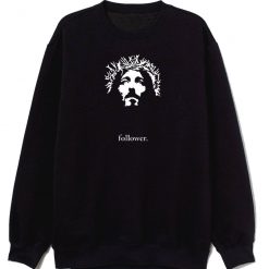 Jesus Christ Face Christian Religious Sweatshirt