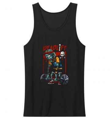 New Limited Deadlift Weightlifting Halloween Fitness Gym Workout Tank Top